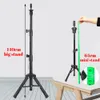 Wig Stand Alileader 140Cm/64Cm Wig Stand Wig Tripod With Mannequin Canvas Block Head Adjustable Tripod Stand Wig Making kit TPins Gift 230809