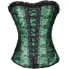 Bustiers & Corsets Women Sexy Dress Plus Size Lace Costume Overbust Burlesque Corset Skirt Set Victorian Bustier Corselet Top