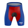 Pantalons pour hommes Bottom Up Été Hommes Loisirs Sports Mode Impression 3D Jour de l'Indépendance Court Cyclisme