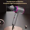 1pc Negative Ionic Hair Dryer, Intelligent Temperature Control Noise Reduction Hair Dryer, Hair Care, Fast Dry Hair Dryer, Boxed 8.86*4.37*2.91inch