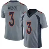 Homens Crianças Mulheres Futebol 3 Russell Wilson Jerseys 33 Javonte Williams 10 Jerry Jeudy 14 Courtland Sutton 80 Greg Dulcich 9 Kendall Hinton Turn Back The Clock Uniform