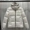 Aşağı Ceket Kış Kışları Ceket Puffer Ceket Kadınları Parka Rüzgar Geçirmez Sıcak Üst Çift Fermuarı Kırmızı Dokunma Uzun Kollu Çıkarılabilir Kapşonlu Kışlar Tasarımcı Giysileri