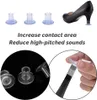 Accessoires de pièces de chaussures 40 paires/lot talon haut talon haut antidérapant Silicone talon protecteurs Stiletto danse couvre pour mariée mariage fête faveur 230809