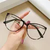 Sunglasses Plastic Titanium Big Frame Anti Blue Light Glasses Frames Women TR90 Fashion Computer Eyeglasses Protection Men