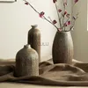Chińskie wazon okrągły ceramiczne garncarskie garnko kwiatowe domowe akcesoria do dekoracji salonu HKD230823