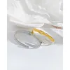 Bedelarmbanden Europese Mode 316L Roestvrij Stalen Vierkante Zirkoon Open Bangle Armband Voor Vrouwen Verjaardagsfeestje Gift