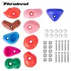 Rock Protection 10 Rock Climbing Holds Multi Size For Kids Rock Wall Holds Climbing Rock Wall Grips for Inhoor Outdoor Playground Play HKD230810
