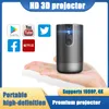 Projectors Smart DLP Mini Projector 1080p 2.4G / 5G Wireless Projector Full HD Android 2G 32G / 16G Video Support 4K 3D Game Beamer 230809