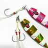 Haczyki rybackie 10pcs1 0 9 0 SEA Sream Assist Assist Hook węglowy Stalowa stal SPOWLEJ Jigging Sea Pike Akcesoria 230809