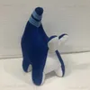 Плюшевые куклы 2pcs Sharkdog плюшевая акула собака игрушка Sharkdog Toy Shark Dog плюшевая мягкая игрушка начинка кукла T230828