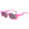 نظارات النظارات غير المنتظمة قبالة النظارات الشمسية قطعة واحدة دعم الأنف نسخة عادية نظارات مربعة أفضل النظارات بأسعار معقولة امرأة رجالي مناطق ملونة UV400
