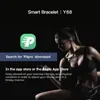 Y68 D20 Smartwatch Fitness Bilezik Kan Basıncı Kalp Hızı Monitör Pedometre Kardiyo Bilezik Erkekler Kadınlar IOS için Akıllı İzle