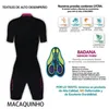 Racing Sets Macaquinho Ciclismo Women's MTB Overalls Cycling Jumpsuit Promotion Brasil Long Sleeves Cyclist Kit Pedal Suit