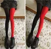 Носки чулотые женские лоскутные лоскутные ноги.
