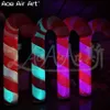 wholesale Giant Pillar Striped Inflatable Lollipop Model With Pedestal And Blower For Christmas Holiday Or Advertising Decoration Sold By Ace Air Art