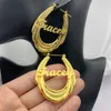 Hoop Huggie 65mm Earings Stainless Steel Bamboo Hoop Earrings Customized Name Earrings Bamboo Style Custom Earrings for Women Gift 230809