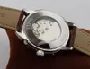 Top stylowy automatyczny mechaniczny zegarek Mężczyźni Srebrna tarcza 40 mm Cal.