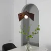 Pendellampor restaurang ljuskrona modern enkel matbord b designer liten droplight
