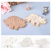 Formy do pieczenia 3D Dinozaur Floy Cakiet Formy Biscuit Expossing Mold Sugarcraft Desser Silikon do SOP Cake Decor Narzędzie 230809