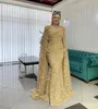 Aso Ebi Gold Mermaid Prom Dress - Elegant & Luxurious Night Gown for Parties & Receptions (2023)