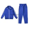 Herren-Trailsuits Angels 23SS Letters Populäre Modepersönlichkeit Alleinfreundlich Striped Casual Herren/Frauen, die Anzüge für Männer Sportanzüge J230810