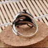 Band Rings Sterling Silver Double-Headed Snake Ring Punk Retro Thai Silver Publicity Personality Exaggerated 925 Sterling Silver Ring