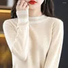 Maglioni da donna per pendolari girocollo pullover vento profumato lavorato a maglia caldo e confortevole semplice maglione autunno inverno abbinato ai colori