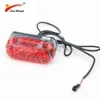 Światła rowerowe EBIKE FRASHLIGE Rower Light Electric Rower Rower Zestaw klaksonu Latarna Lampa LED LIDZA 6V 12V 24V 36V 48V 60V 72V BAFANG EBIKE