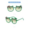 Sunglasses Childrens Glasses With Bowknot Eyewear Accessories Small Frame Sun Shading Tools Protection