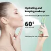 Ångare Ckeyin Mini Steamer Humidifier Handy Cool Nano Mist Sprayer Beauty Face fuktighetskräm Fuktande Hydrating Skin Care 50 230809
