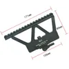 تكتيكي سريع الانفصال AK Rail Scope Mount Base Picatinny Side Rail يتصاعد لـ AK Black7819472