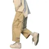 Men's Pants Spring/Summer Work Suit Fashion Korean Loose Straight Street Dressing Hip Hop Wide Leg