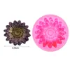 Stampi da forno 3D Crisantemi Stampo per sapone Strumenti Bakware Fiore Stampi per candele in silicone Girasole Decorazione torta all'ingrosso M626 230809