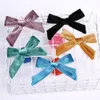 28 color new product explosion Korean velvet baby bow clip winter soft flannel children cute clip Accessories ZZ