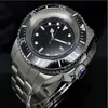 Reloj de pulsera para hombre con esfera negra supergrande de 52MM de lujo de alta calidad con bisel de cerámica 116660 zafiro automático mecánico con fecha automática 217U