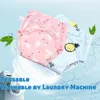 Cloth Diapers 5PC Baby Waterproof Reusable Training Pants Cotton Diaper Cute Infant Shorts Nappies Panties Nappy Changing Underwear 230810