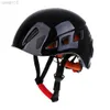 Rock Protection Adult Pro Safety Klettern Höhle Abzüge Abseilung Helm Gerüst Bauvorsteher HKD230810