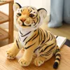 Pluszowe pluszowe zwierzęta nadziewane miękka zabawka zodiak tygrys chłopiec pluszowe zabawki Dziecko Dziecko Piękny prezent urodzinowy 23/27/33 cm Symulacja Tiger Mascot Dolls