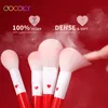 Makeup Tools Docolor Brushes Set Blush Eyeshadow Eyebrow Face Power Powder Cosmetic Tool Professional Eyes Make Up Lip Bursh Gift 230809