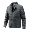 Men's Casual Jacket Thin Cotton Jackets Male Autumn Winter Coat Lightweight