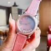 Women Women Watch Laterient Dial Quartz Movement Leather Strap Sapphire Montre de Luxe Fashion Wristwatch 30mm 33mm 36mm
