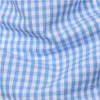 Koszulki męskie małe kratę guziki na guziki Mężczyźni Lato długi rękaw Slim Fit Sukienki Koszule swobodne kontrole gingham homme 230809