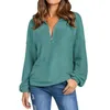 Women's Hoodies Solid Color Long Sleeved Fashion Casual Pullover V Neck Athletic Works Women Junior Tops Crop Sweatshirts For