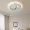 Avizeler kolye ışıkları karartma basit yeşil beyaz fan modern led avize oturma odası yatak odası salon bar lambası kapalı aydınlatma