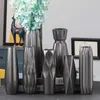 創造性ブラック花瓶の手作り手工芸品