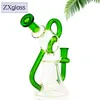 Verre Dab Huile Rigs Nail Ice Bong Délicatesse Tuyaux En Verre De Fumer Barboteur Mini Tuyaux D'eau En Verre avec 14mm Bol Clou