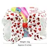 5 inç çocuk kız valentine bow love heart hairpin sevgililer günü hediye barrettes çocuk aksesuarları newzz