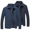 Chaquetas para hombre Chaqueta informal Manga larga Anticongelante Skin-Touch Primavera Otoño Moda Hombre Abrigo