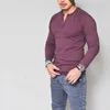 Plus Size Fashion Men Slim Fit O-Neck Long Sleeve T-shirt Stylish Luxury Mens Muscle Cotton Tee Casual Tops