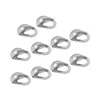 Rock Protection 10 Pieces Climbing Anchor Point Nail Hanger Anchor Point Connector Hook Wall Mount Expansion Nail Hanger for Outdoor Sports Gear HKD230810